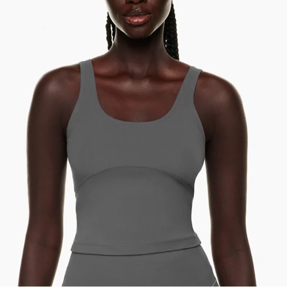 Aritzia TNAction TNA Butter Bound Sports Tank, Slate Blue Outerspace, Sz. M